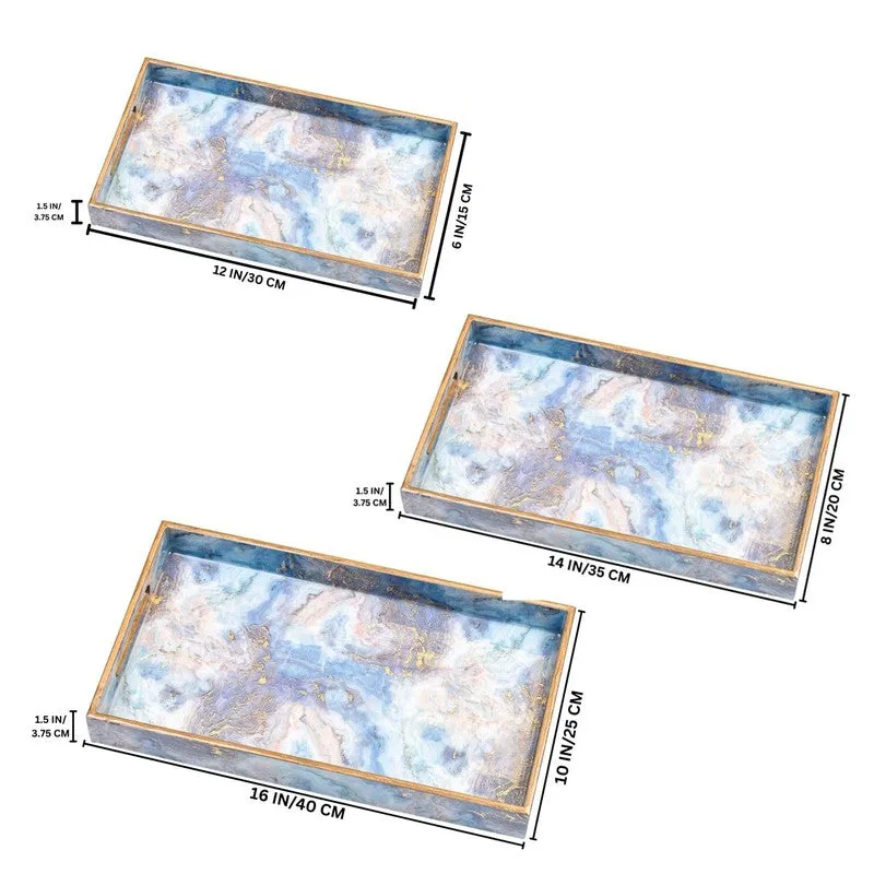 TrayAura Serving Tray - Set of Three media 6
