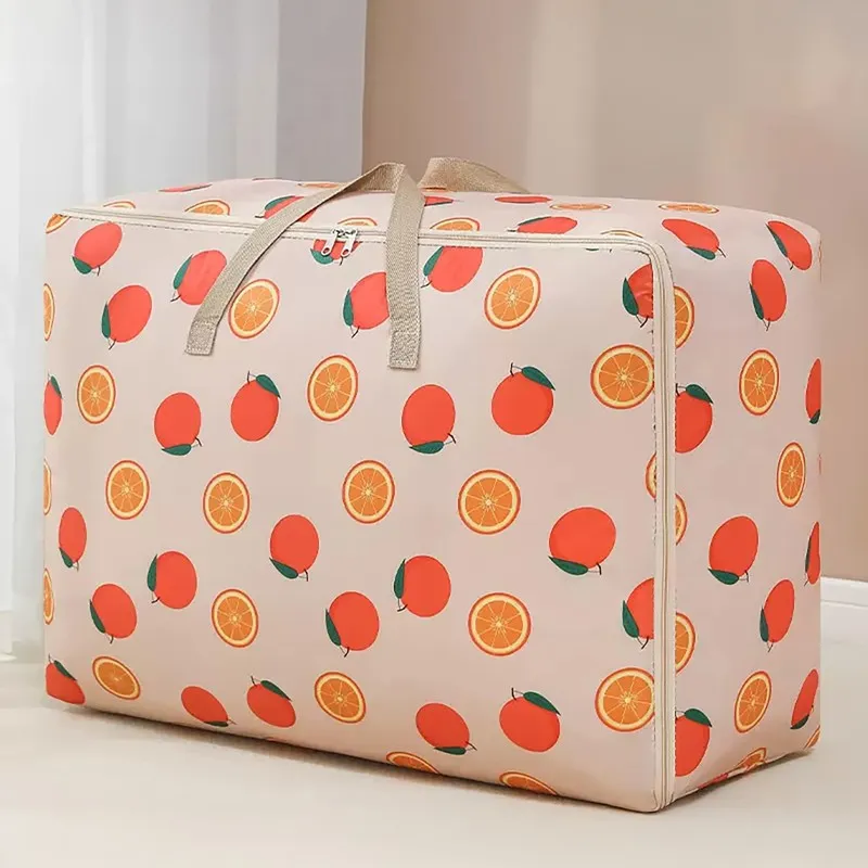 Inovia Fabric Cloth Organiser - Orange & Peach media 1