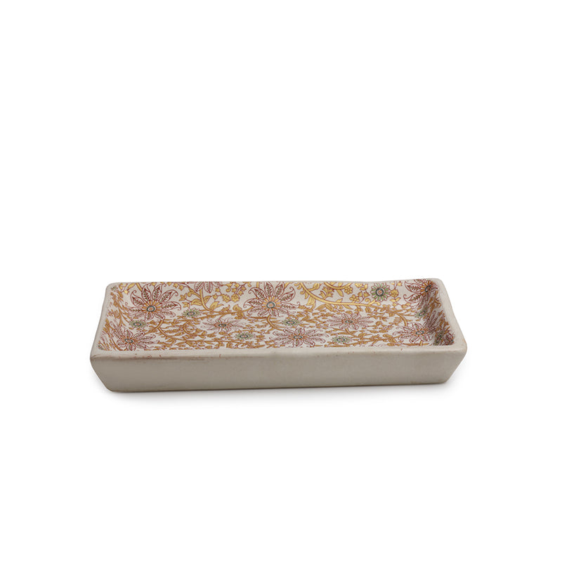 Manjora Floral Stoneware Platter - Set of Two media 4