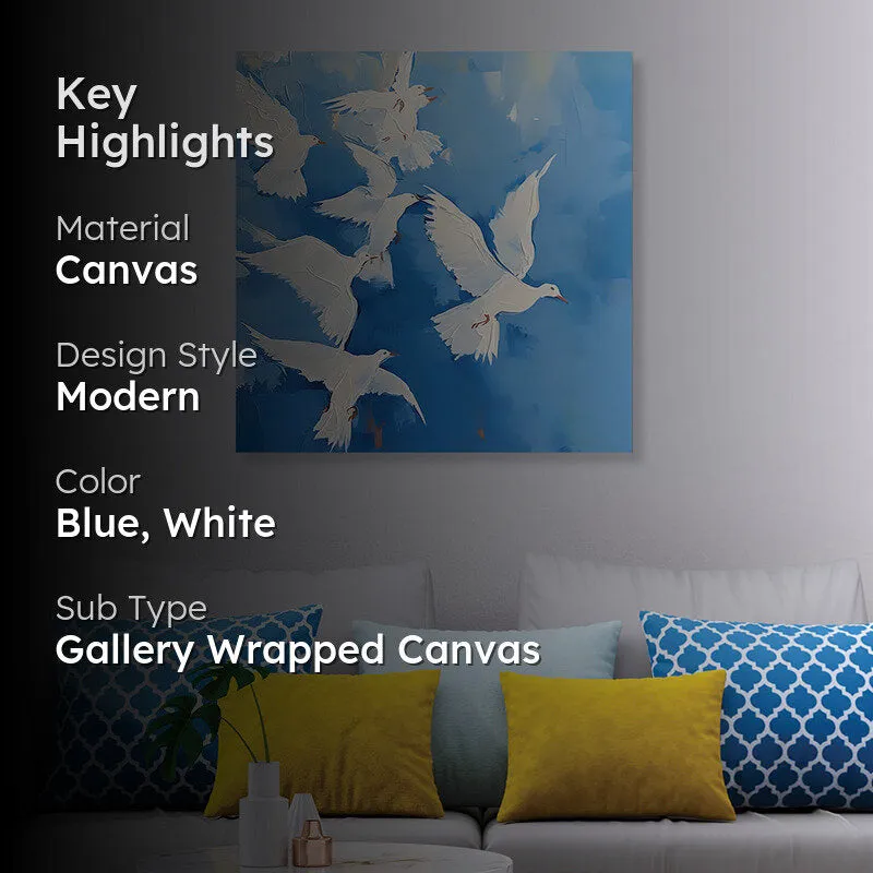Wing Strokes Canvas Canvas Wall Art media 2