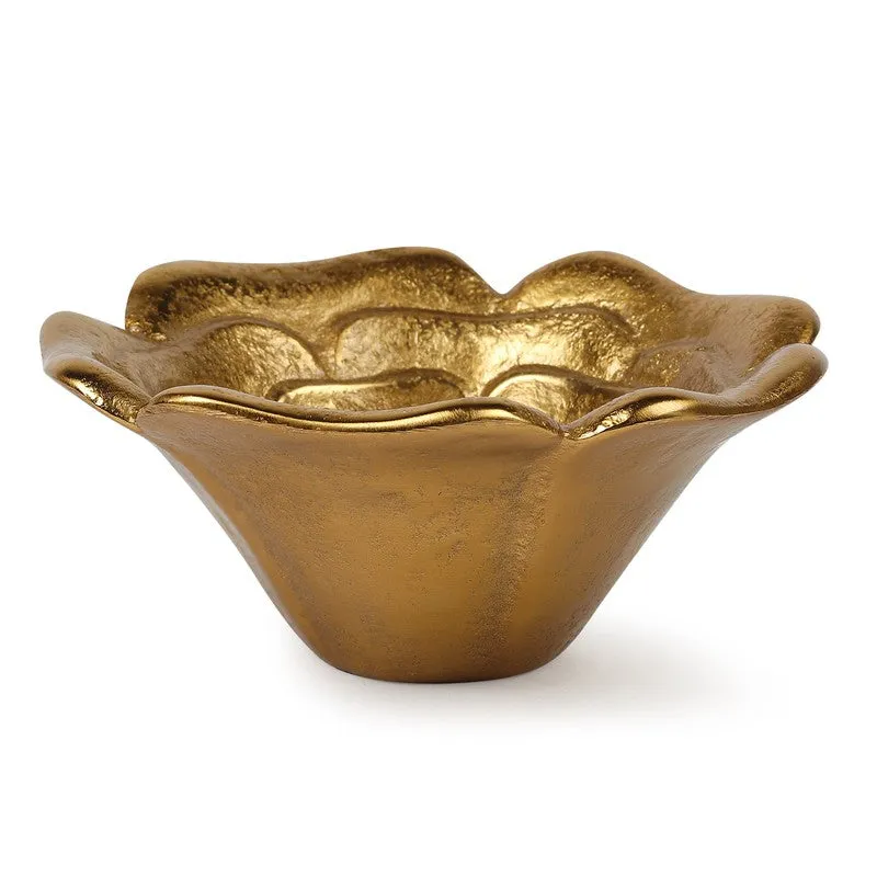 Orna Bloom Accent Bowl - Gold media 4