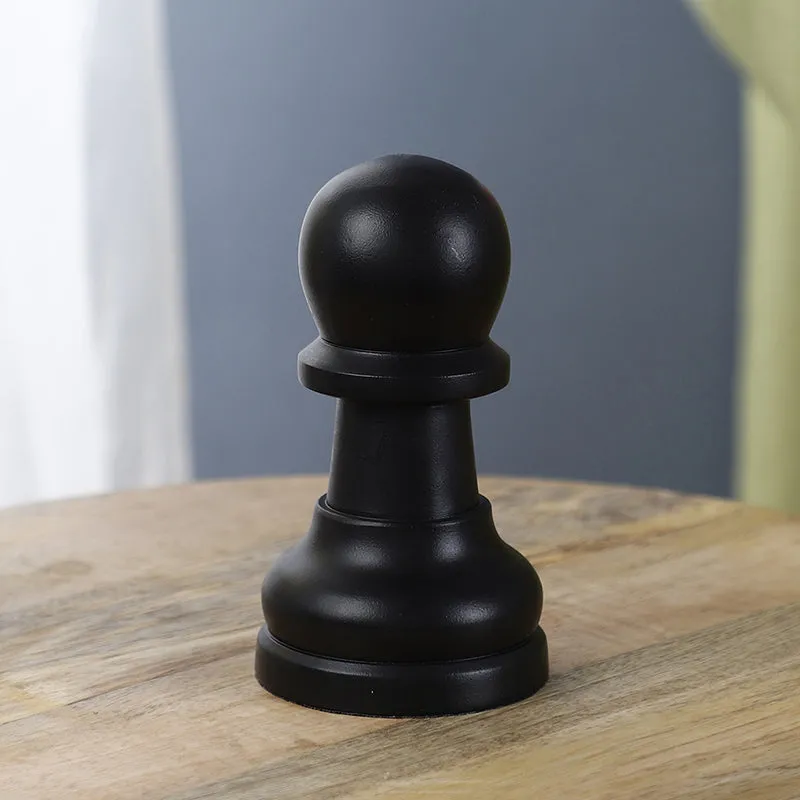 Pawn Metal Showpiece - Black media 1