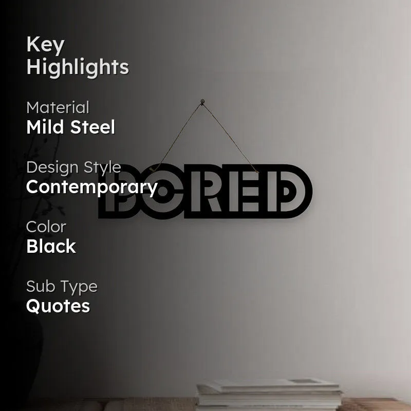 Bored Mild Steel Wall Accent media 2