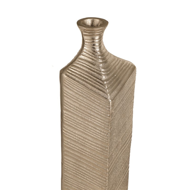 Vinara Aluminium Vase - Silver media 6