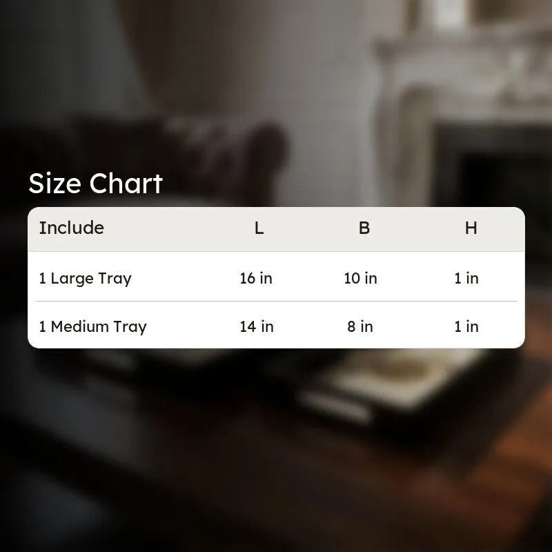 TableTrove Serving Tray - Set of Two media 7