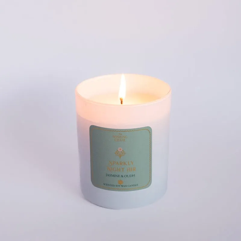Royal Attar Jasmine & Oudh Scented Soy Wax Candle media 5