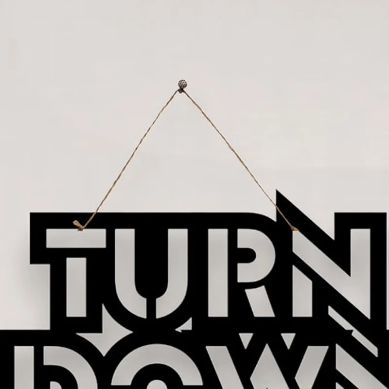 Turn Down Mild Steel Wall Accent media 4