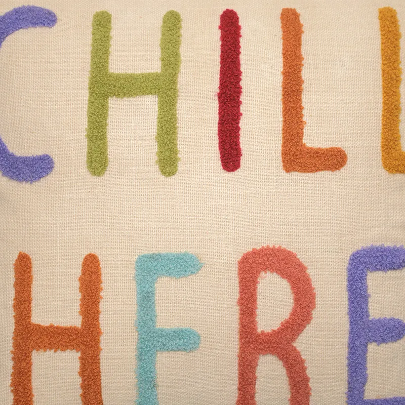 Chill Here Tufted Cushion Cover media 5