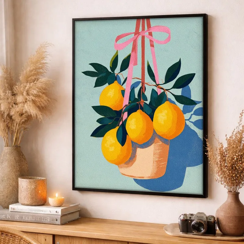 Florena Canvas Wall Painting With Black Frame media 4