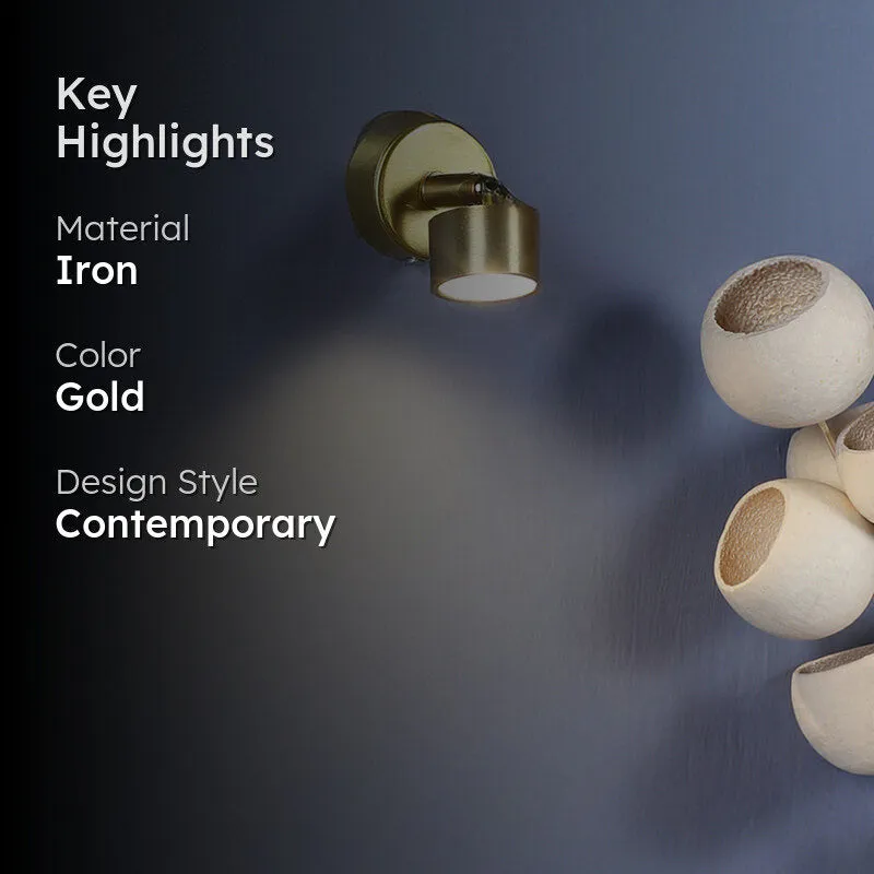 Rion Iron Wall Lamp media 2