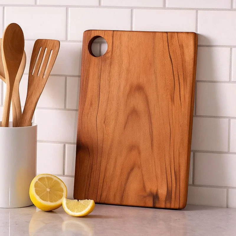 Oaknest Rectangle Wooden Chopping Board media 5