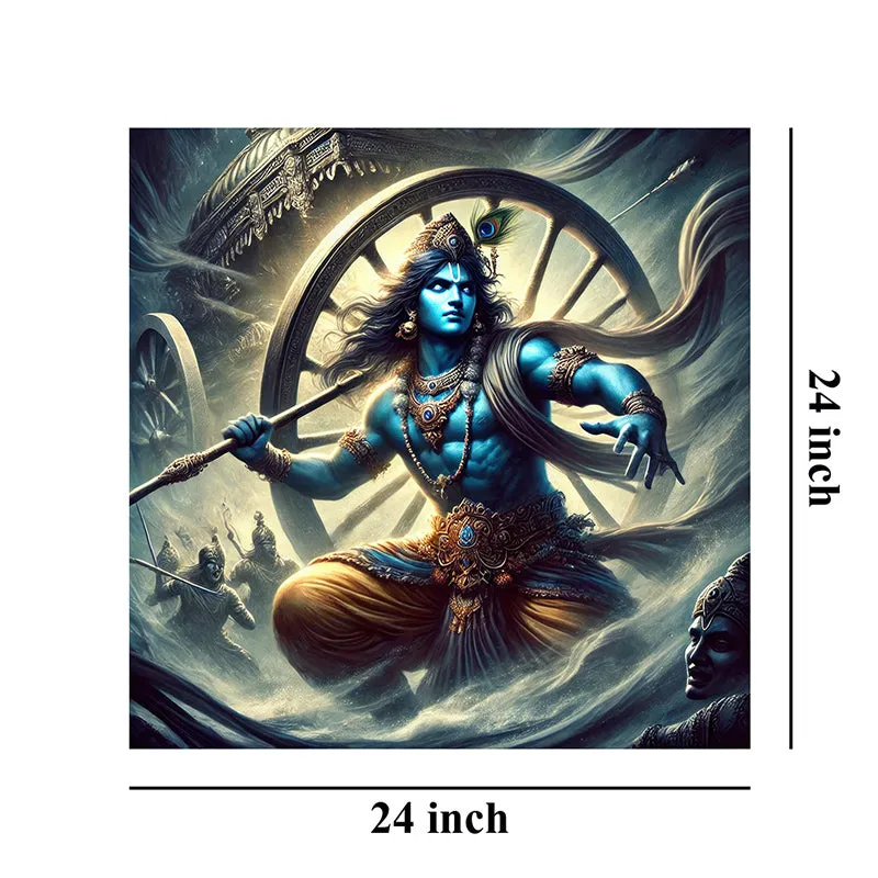 Madhusudhana Wall Painting media 7