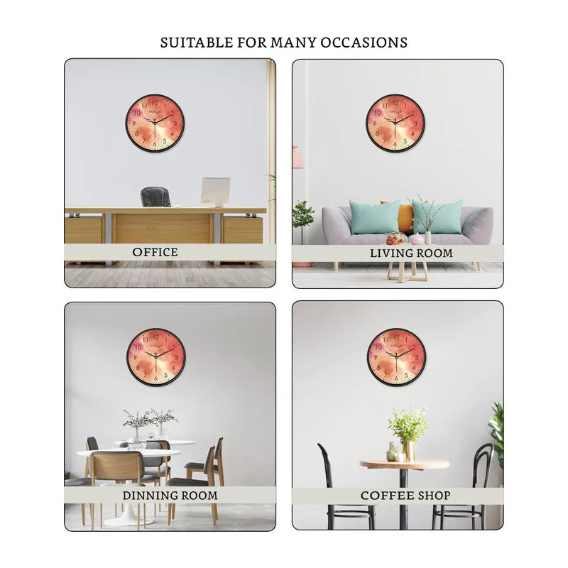 Leroy Sweep Silent Wall Clock media 9