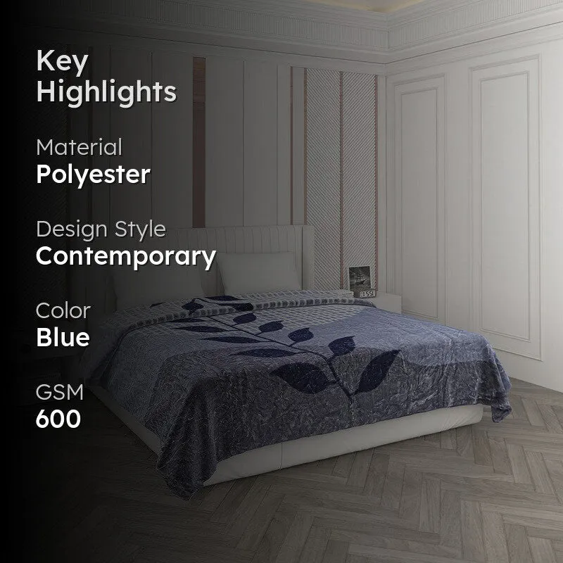 Monte Carlo Indigo Serenity Blanket - 600 GSM media 2