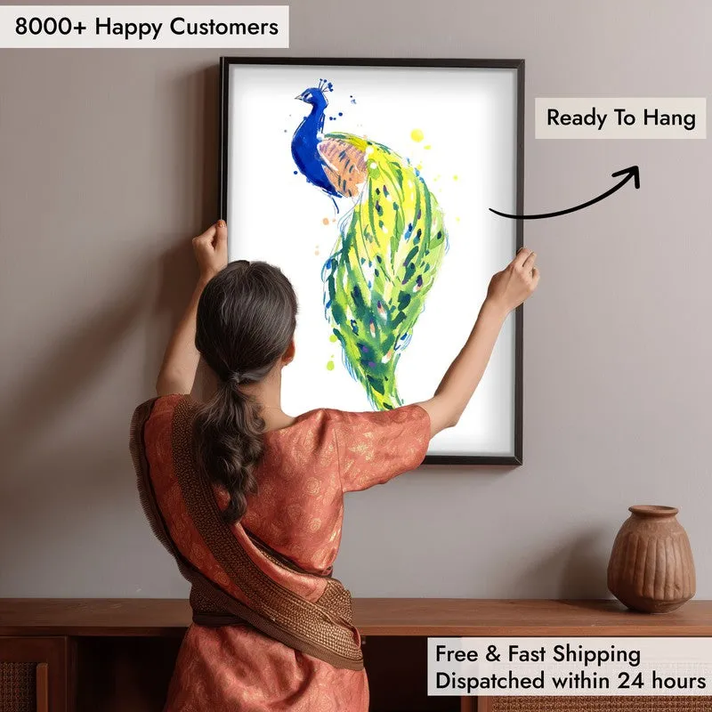 Mayuri Halo Archival Paper Wall Art With Frame media 7