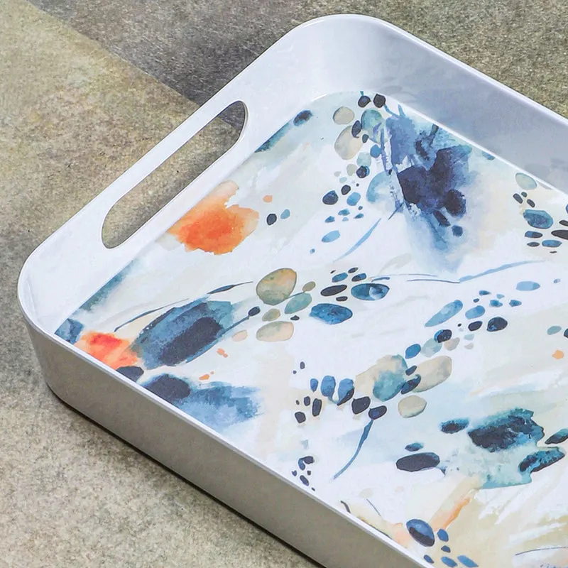 Flidais Melamine Rectangle Serving Tray media 4
