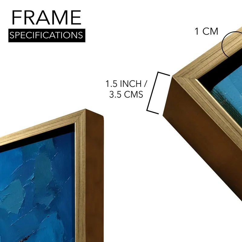 Cobblelight Canvas Wall Painting With Frame media 8