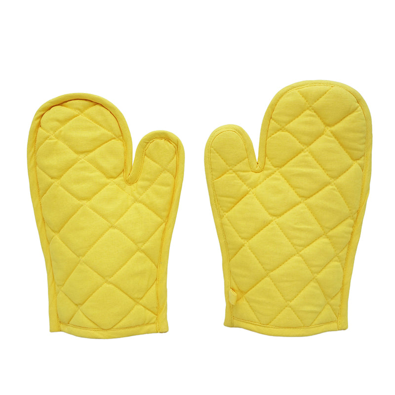 Swayam Garde Kitchen Gloves (Yellow) - Set Of Two media 3