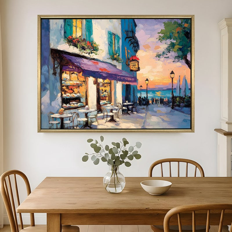 Ocevara Canvas Wall Painting With Frame
