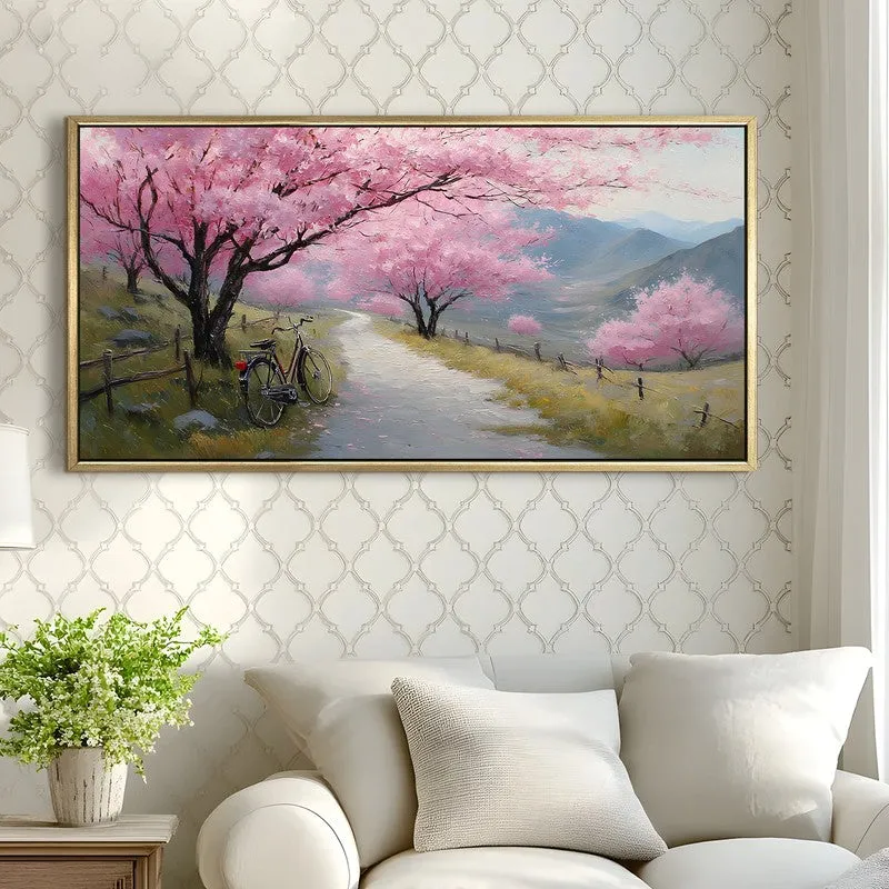Springtide Canvas Wall Painting With Frame media 4