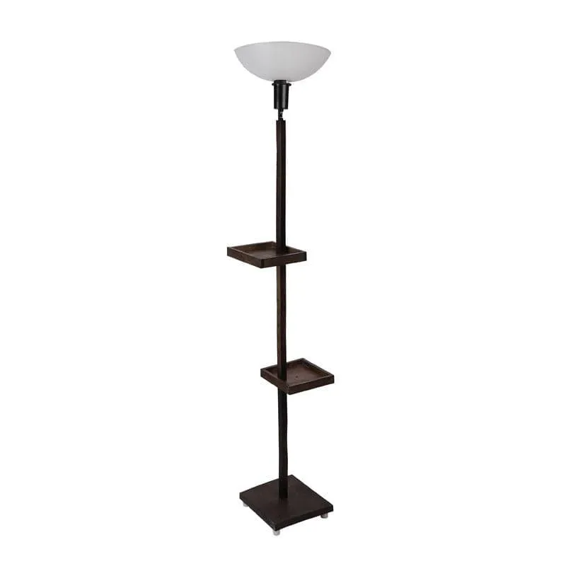 Corvina Hiro Floor Lamp With Shelf media 4