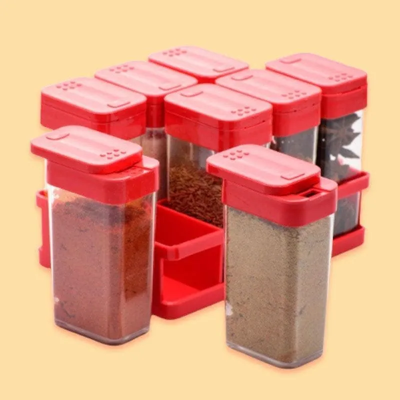 Red Sleeky Spice Box (80 mL Each) - Set of Eight media 3