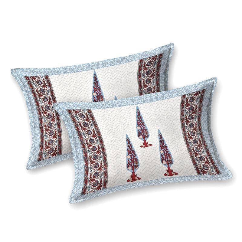 Trinakshi Printed Cotton Bedsheet (Maroon) - 140 TC media 6