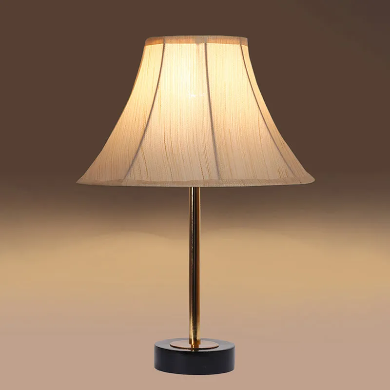 Ceylon Arc Rodin Wooden Table Lamp - OffWhite,Gold,Black media 6