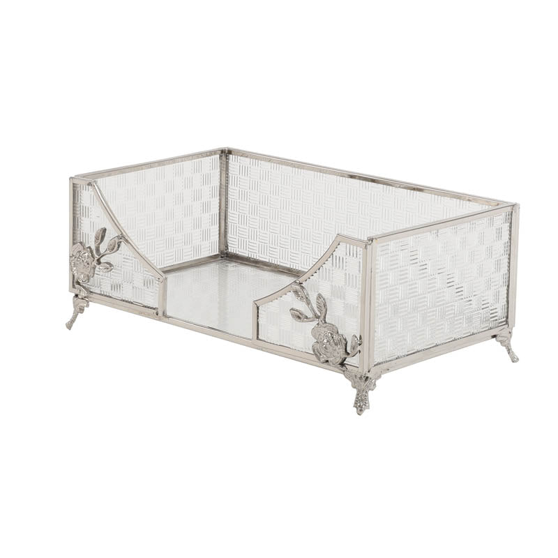 Citrile Silver Touch Tissue Holder - Silver media 5