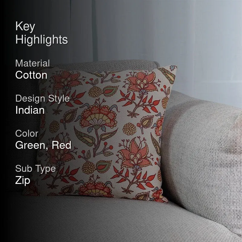Iranya Floral Cushion Cover media 2