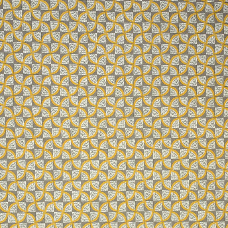Selenia Floral Fitted Microfiber Bedsheet (Grey & Yellow) - 130 GSM media 5