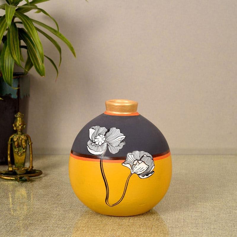 Sunflower Bliss Round Vase