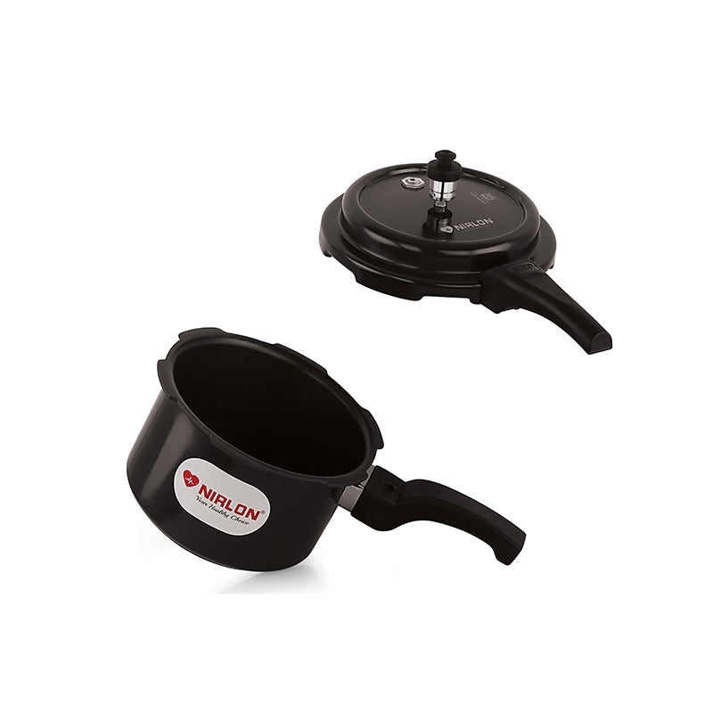 Nirlon Outer Lid Hard Anodized Pressure Cooker - 3000 mL media 7