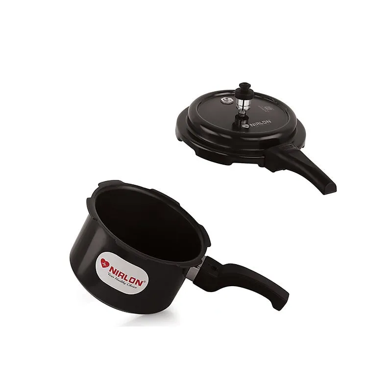Nirlon Outer Lid Hard Anodized Pressure Cooker - 3000 mL media 7
