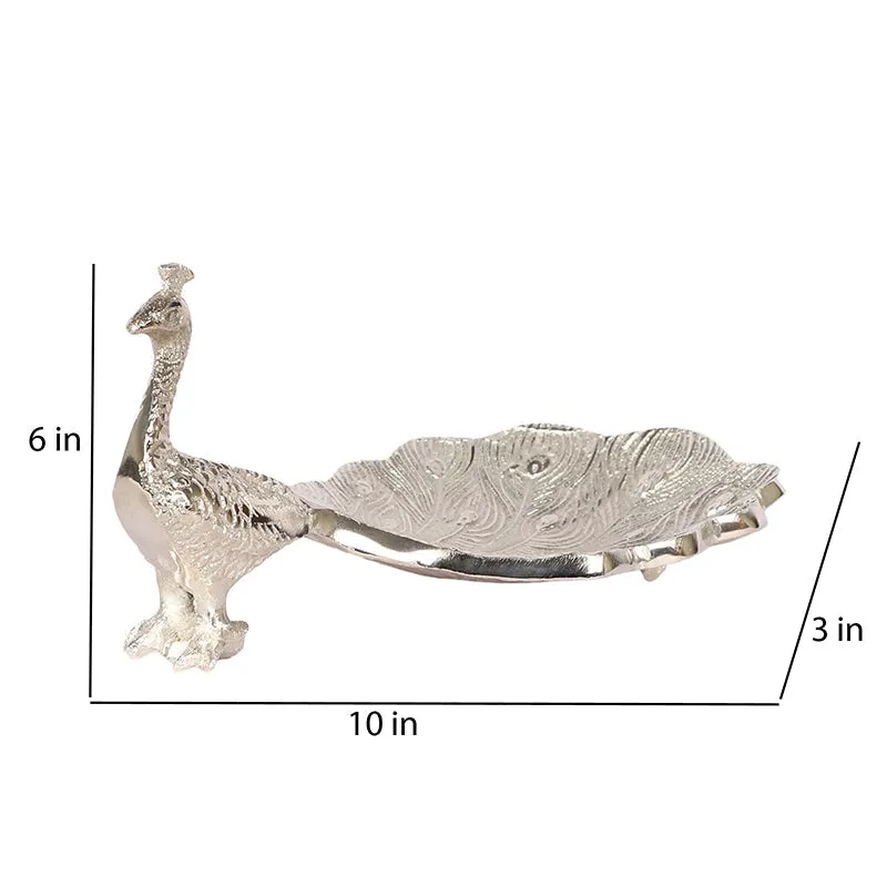 Ccile Aluminum Platter - Silver media 8