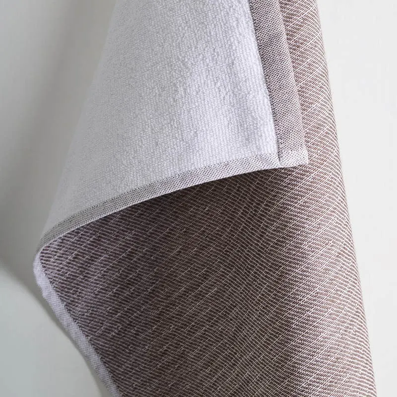 Pure Eartha Bamboo Hand Towel (Grey) - Set Of Two media 4