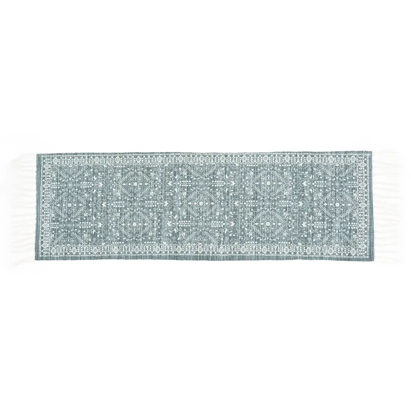 Emera Handwoven & Printed Wool Table Runner media 5