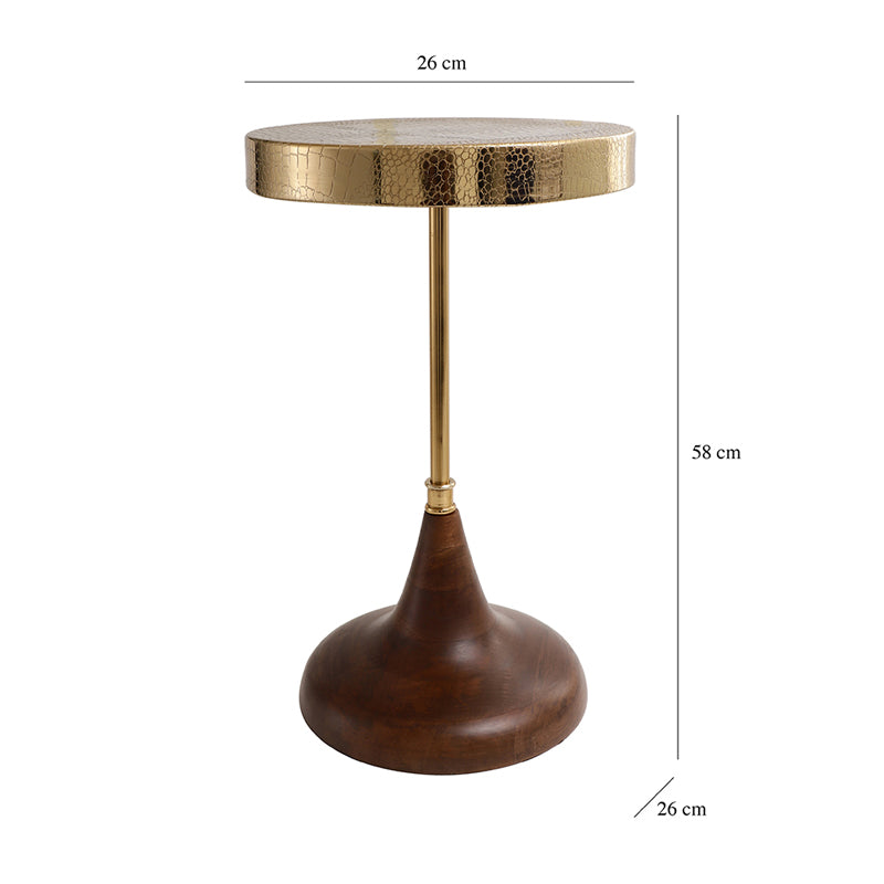 Sinha Side Table - Gold media 5
