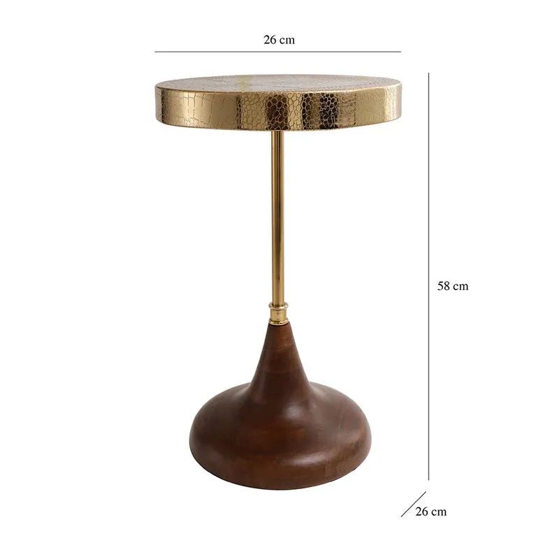 Sinha Side Table - Gold media 5