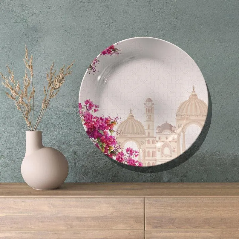 Royal Bougainvillea Garden Wall Plate media 1