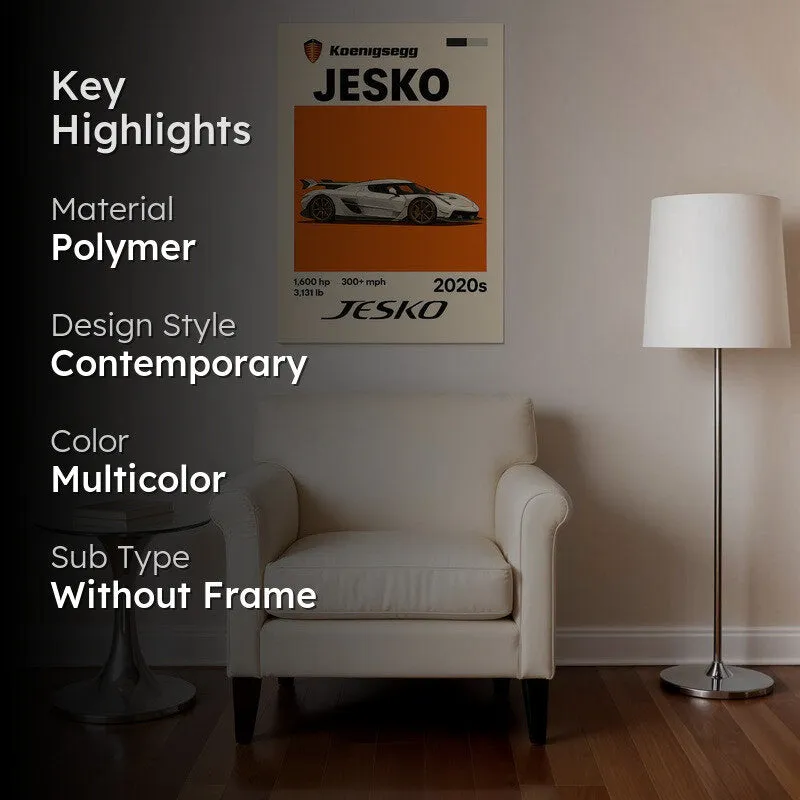 Jesko Revolution Wall Poster media 2