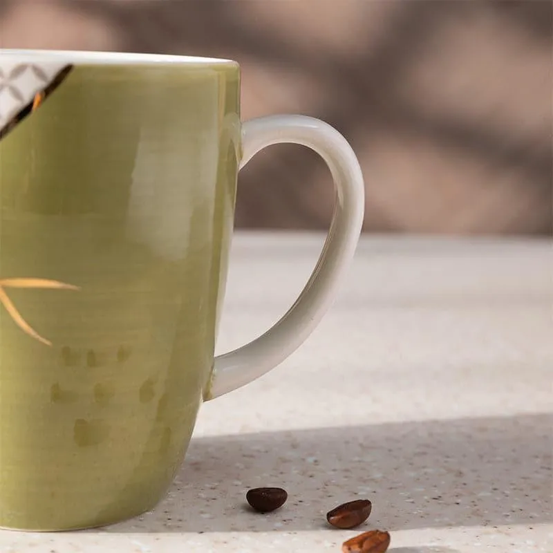 Wabi Porcelain Coffee Mug (295 mL) - Green media 3