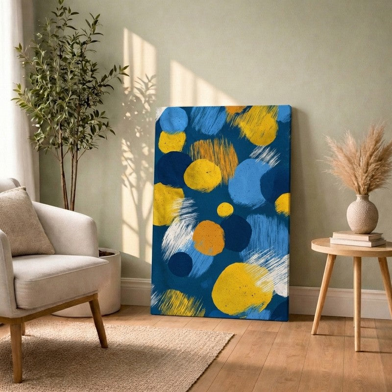 Playful Orbs Canvas Canvas Wall Art