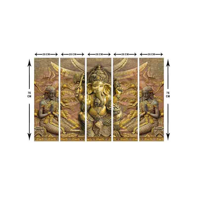 Morya Wall Art - Five Piece Set media 7