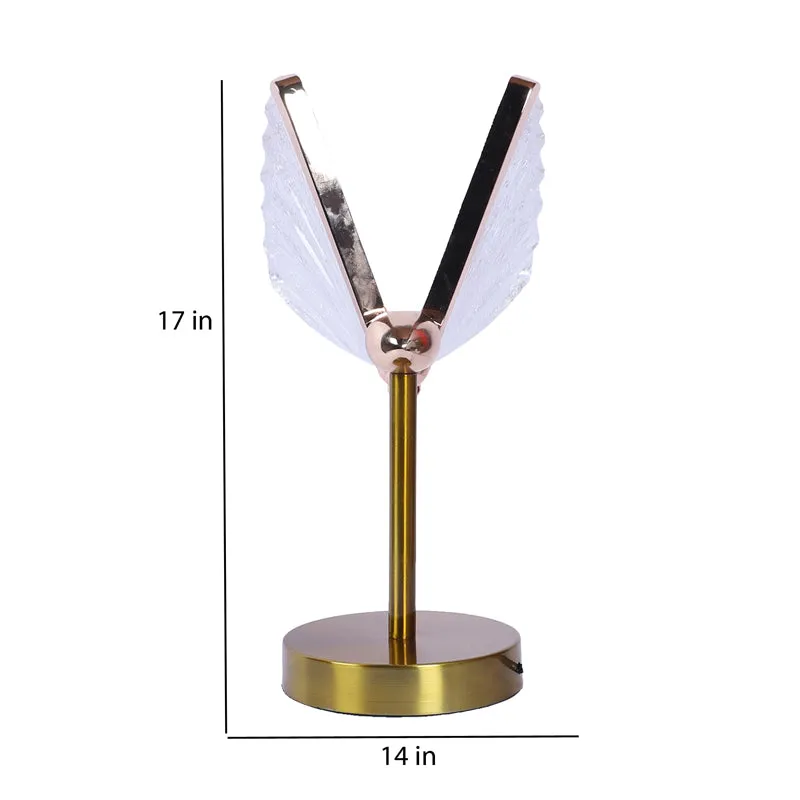 Titly Iron Table Lamp - Gold,Transparent media 10