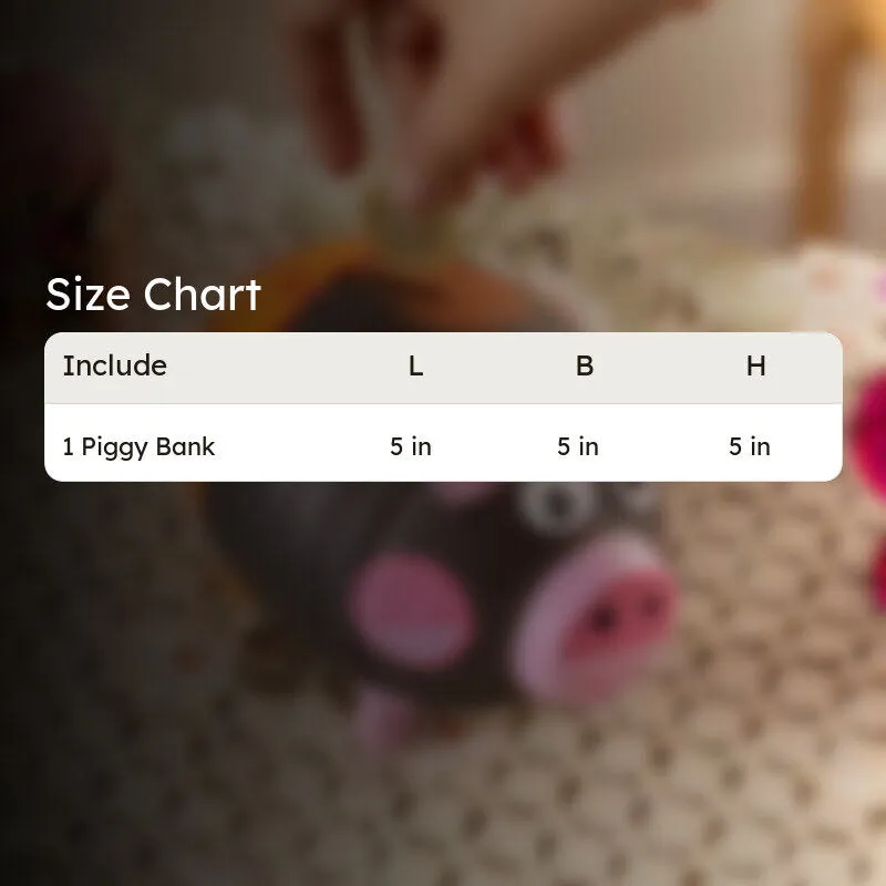 Coin Oink Terracotta Piggy Bank - Orange media 7
