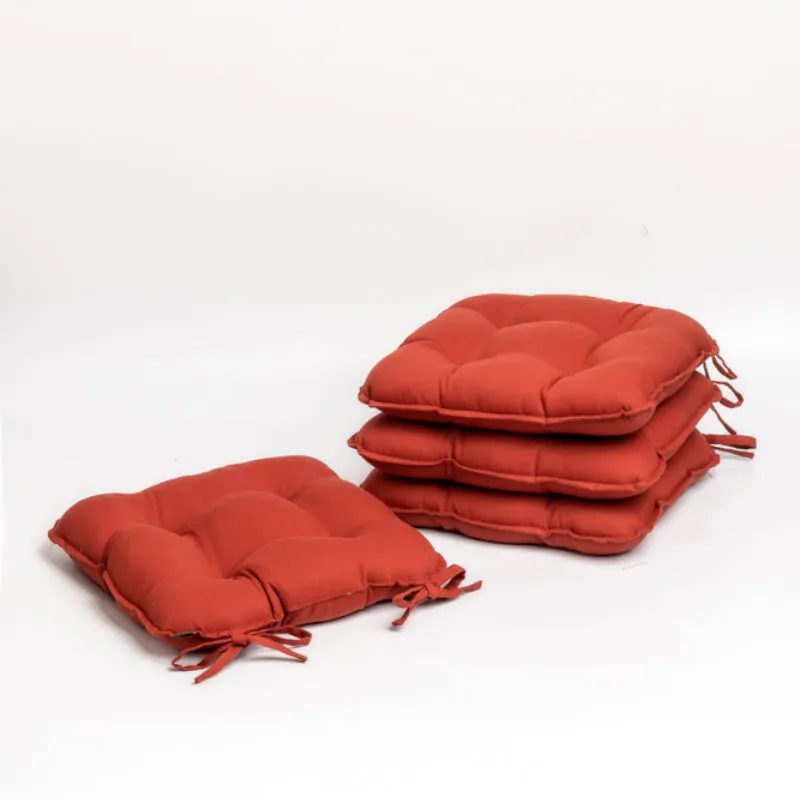 Sylvia Chair Pad (Terracotta Brown) - Set Of Four media 3