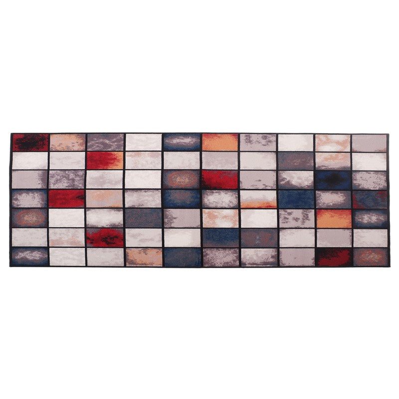 Symmetra Nylon Runner Rug - Multicolor