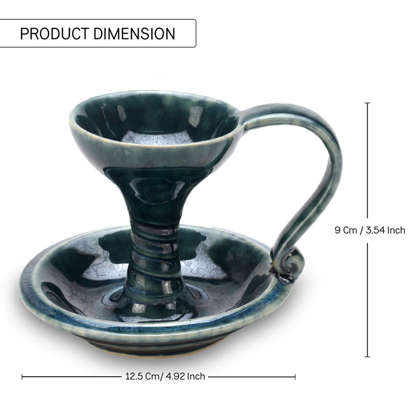 Sacred Incense Holder - Green media 4