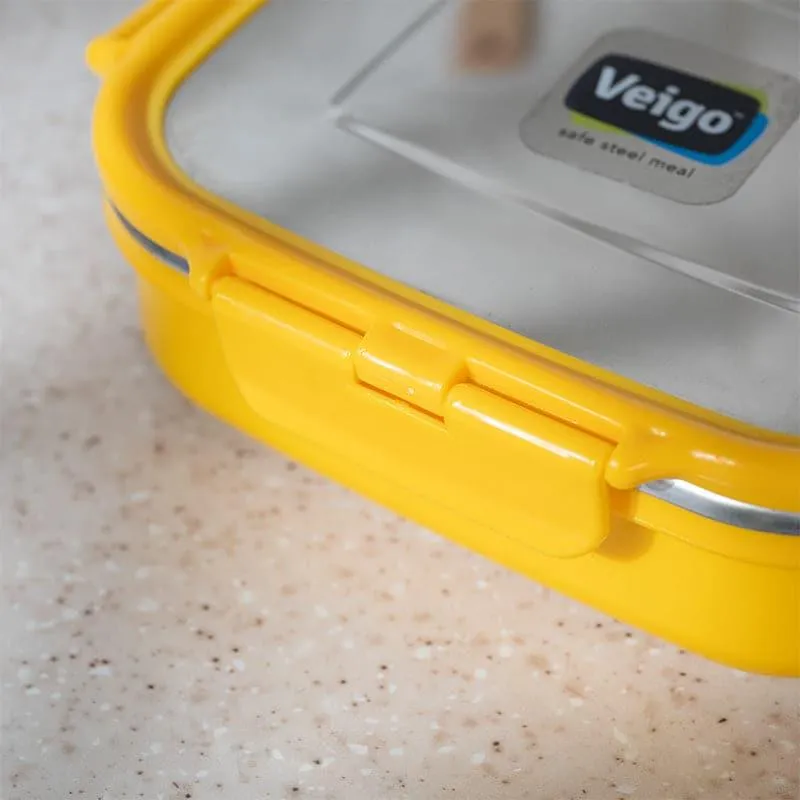 Vault Microwave Safe Lunch Box (Yellow) - 575 mL media 4